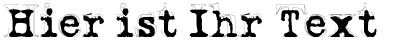Ihre Vorschau von der Schriftart Fluoxetine