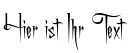 Ihre Vorschau von der Schriftart a Charming font