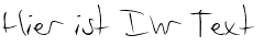 Ihre Vorschau von der Schriftart Vadim's Writing