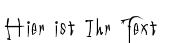 Ihre Vorschau von der Schriftart Vampyriqua