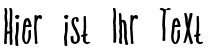Ihre Vorschau von der Schriftart Venus flytrap