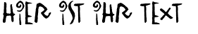 Ihre Vorschau von der Schriftart Vinterstadt