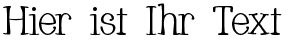 Ihre Vorschau von der Schriftart Whackadoo