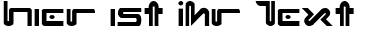 Ihre Vorschau von der Schriftart xephyr