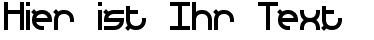 Ihre Vorschau von der Schriftart Yearend