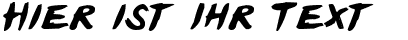 Ihre Vorschau von der Schriftart Yellow Jacket