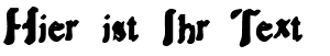 Ihre Vorschau von der Schriftart Zipple