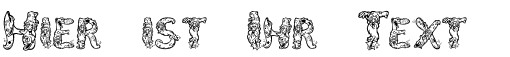Ihre Vorschau von der Schriftart Alpha Wizard