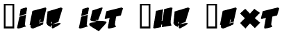 Ihre Vorschau von der Schriftart b-boy