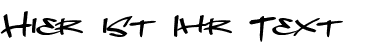 Ihre Vorschau von der Schriftart Dope Jam