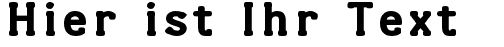 Ihre Vorschau von der Schriftart Halter