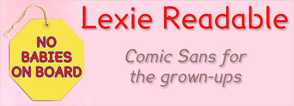 Lexie Readable - Font Illustration