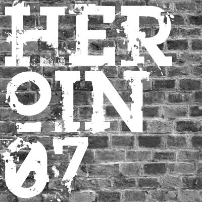 Heroin 07 - Font Illustration