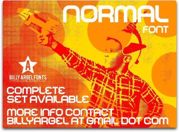 Normal - Font Illustration