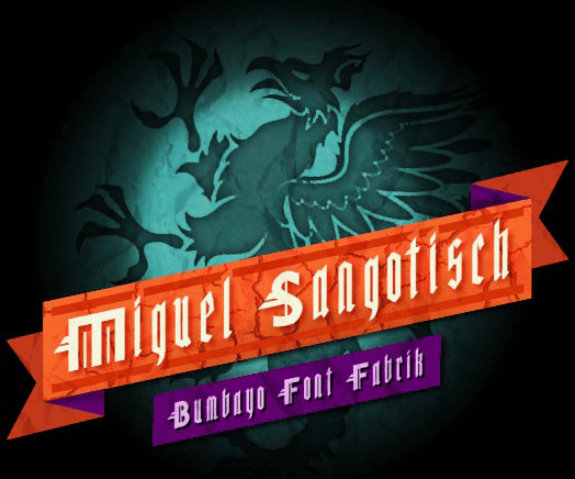 Miguel Sangotisch - Font Illustration