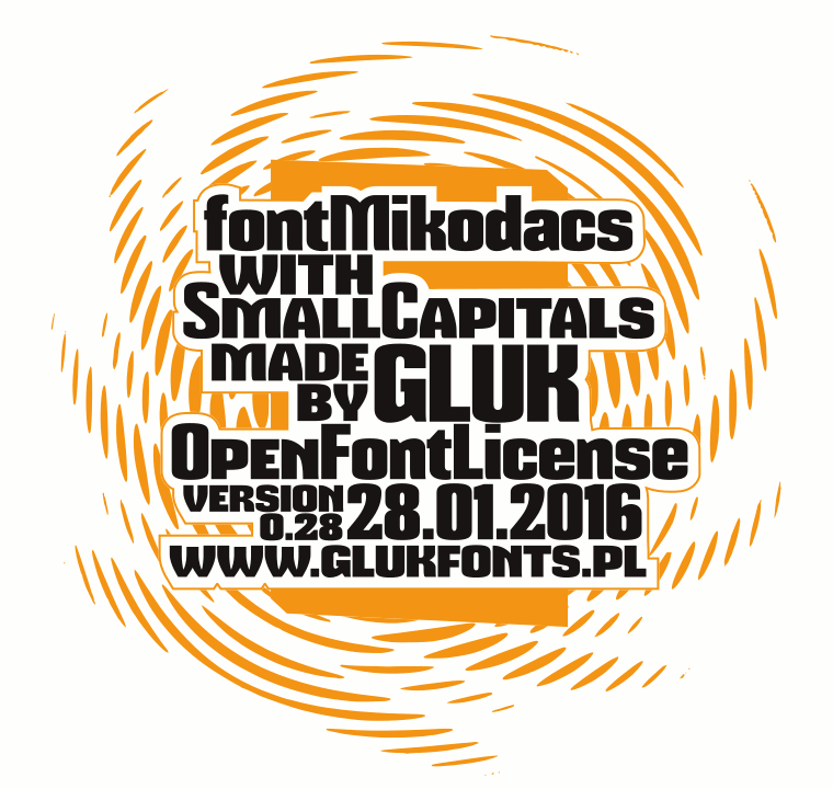 Mikodacs - Font Illustration