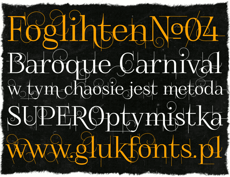 Foglihten No04 - Font Illustration