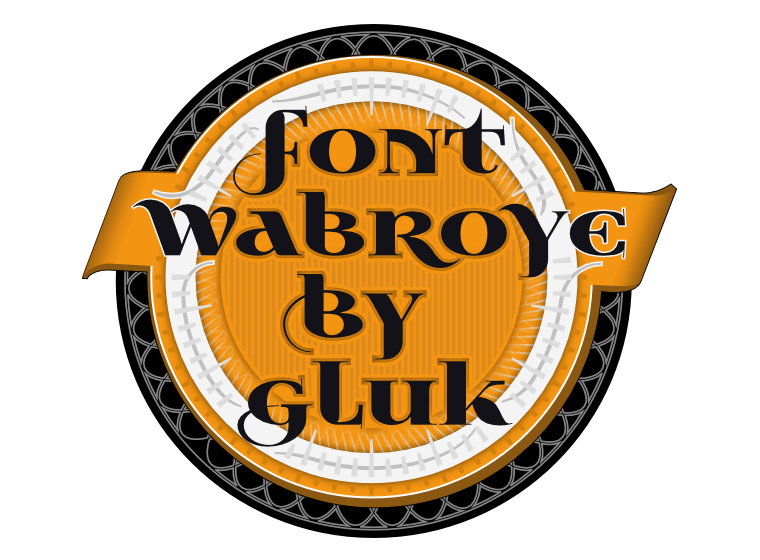 Wabroye - Font Illustration