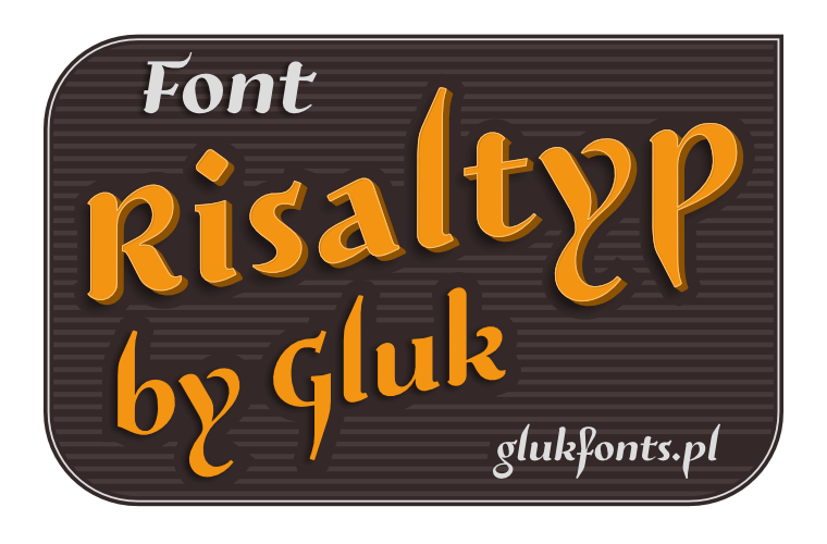 Risaltyp - Font Illustration