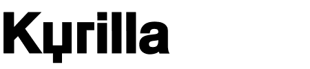 Schriftart Kyrilla: Mehr Infos & Vorschau Generator TTF: Kyrilla Schriftart