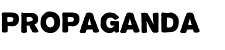 Schriftart Propaganda: Mehr Infos & Zeichen Übersicht TTF: Propaganda Schriftart
