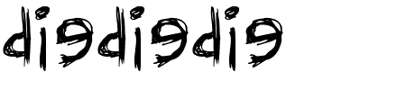 TTF: diediedie Schriftart