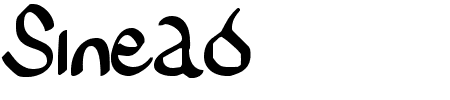 Schriftart Sinead: Mehr Infos & Vorschau Generator TTF: Sinead Schriftart