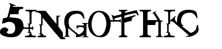 Schriftart Singothic: Mehr Infos & Zeichen Übersicht TTF: Singothic Schriftart
