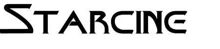 TTF: Starcine Schriftart