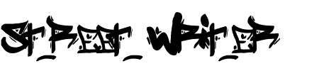 TTF: Street Writer Schriftart