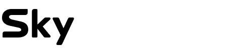 TTF: Sky Schriftart