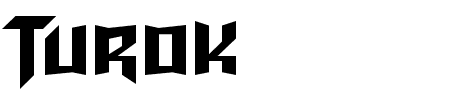 TTF: Turok Font