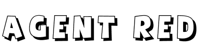 Font Agent Red: Mehr Infos & Zeichen Übersicht TTF: Agent Red Font