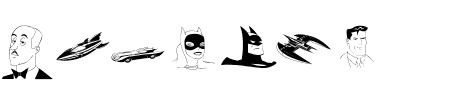 TTF: BatMan Schriftart