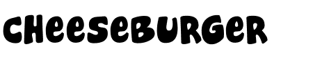 TTF: Cheeseburger Font