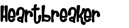 TTF: Heartbreaker Schriftart