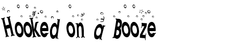 TTF: Hooked on a Booze Font