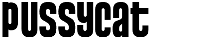 Schriftart Pussycat: Mehr Infos & Zeichen Übersicht TTF: Pussycat Schriftart