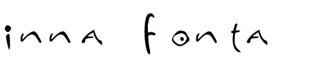 TTF: Inna Fonta Schriftart