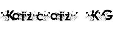 TTF: Katzcatz KG Schriftart