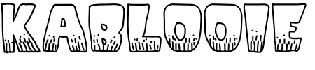 TTF: Kablooie Font