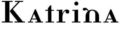 Schriftart Katrina: Mehr Infos & Vorschau Generator TTF: Katrina Schriftart