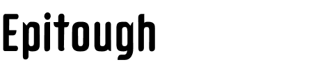 TTF: Epitough Font