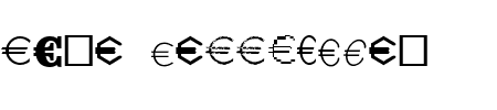TTF: Euro Collection Schriftart