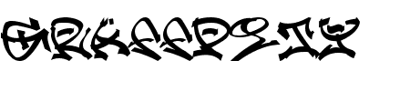 TTF: Graffpity Schriftart