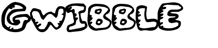 TTF: Gwibble Schriftart