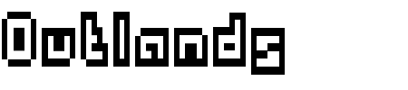 Schriftart Outlands: Mehr Infos & Vorschau Generator TTF: Outlands Schriftart