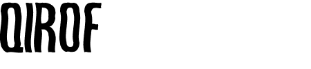 TTF: Qirof Schriftart