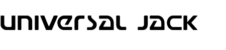Font Universal Jack: Mehr Infos & Zeichen Übersicht TTF: Universal Jack Font
