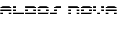 Font Aldo's Nova: Mehr Infos & Zeichen Übersicht TTF: Aldo's Nova Font